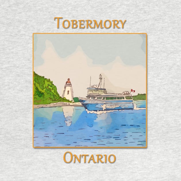 Tobermory Big Tub Lighthouse and Glass Bottom Boat - WelshDesigns by WelshDesigns